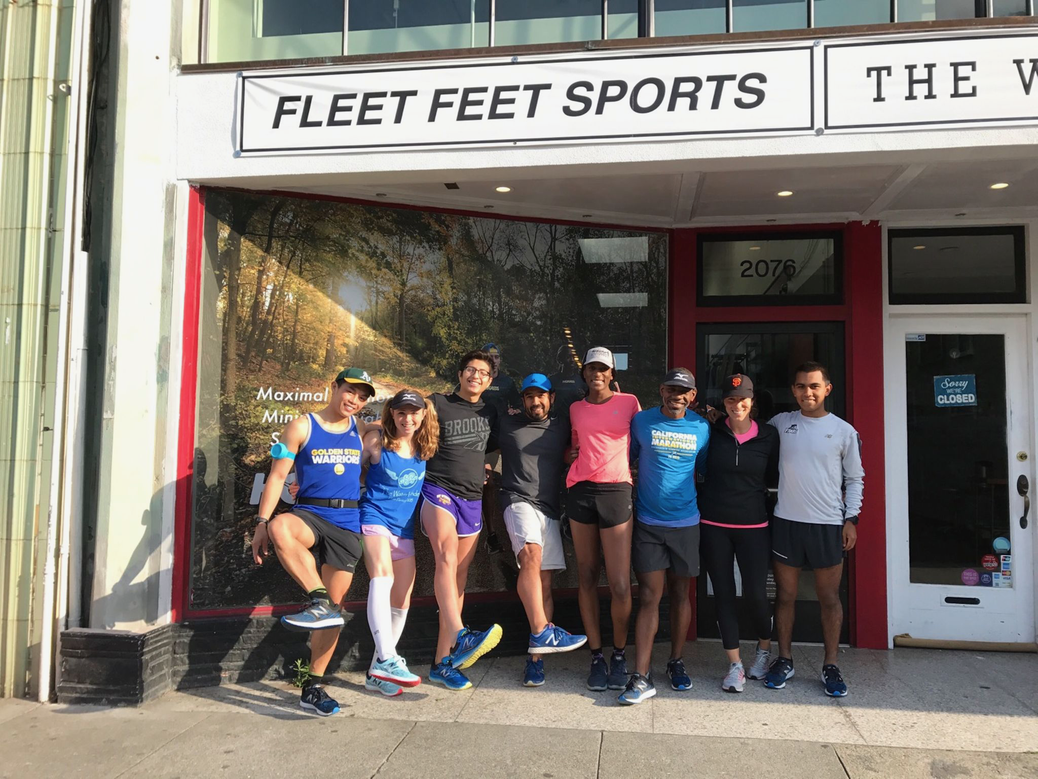 Group run with Fleet Feet SF!